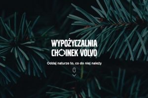 wypożyczalnia-choinek-volvo-kampanie-świąteczne